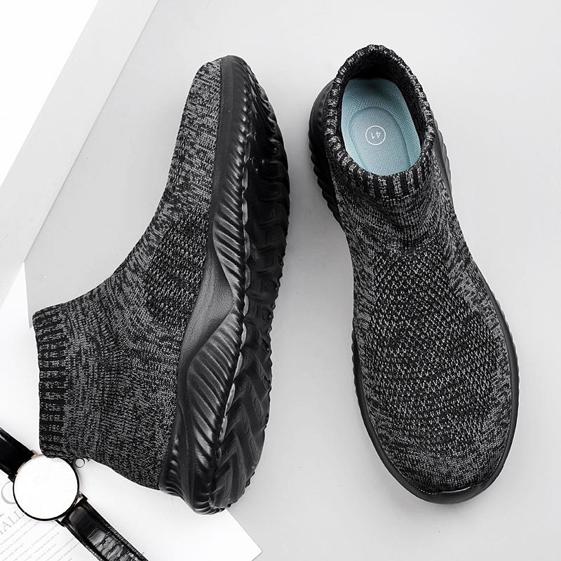 Men New High Top Shoes Sneakers Trendy Men's Shoes Summer 2025 Breathable Lightweight Walking Loafers Tennis Zapatillas Hombre