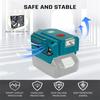Power Inverter for Makita 18V Battery,DC 18V To AC 120V/220V Portable Power Station with USB,Type-C 280lm LED Light for Camping