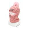 Women's Thickened Wool Knitted Hat In Winter Riding Face Protection Windproof Cold Warm and Fashionable Versatile Cotton Hat