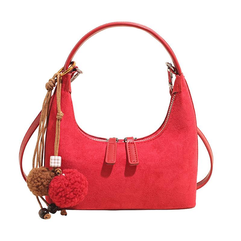 Simple and Casual Handbag Crossbody Bag Women's Bag Fashionable and Retro Shoulder Bag, Hand-held Bag