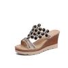 Sequin Bow Slippers Women's Summer Lightweight Sandals