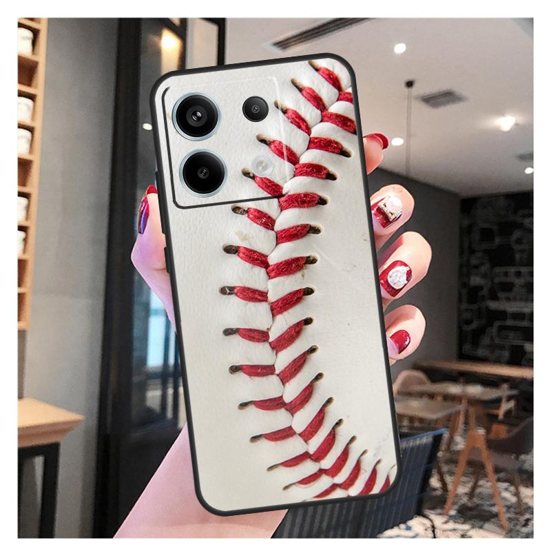 Baseball Case For Xiaomi Redmi 12 13 C 9C 10C Redmi Note 13 Pro 9 10 11 12 9S 10S 11S 12S Back Cover