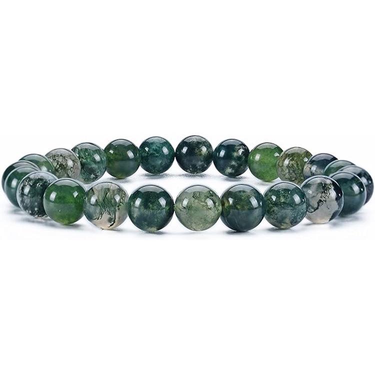 Brazilian Red Agate and Tiger Eye Volcanic Stone Bracelet with Cat's Eye Beads for Men and Women