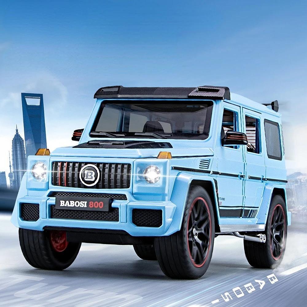 1:18 Mercedes Benz G800 Simulation Diecast Metal Alloy Model car Sound Light Collection Kids Toy Gifts