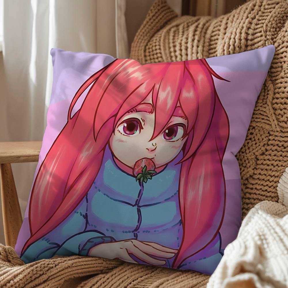 game Celeste Mountain Celeste Cushion Cover Suitable For Sofa Car Bedroom Office Cushions Decorative Pillow Case