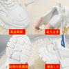 Sneakers women's leather suction film sole new spring platform shoes heightened versatile niche fashion dad shoes