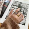 Temperament Retro Punk Korean Girls Women Open Ring Fashion Jewelry Copper Finger Rings