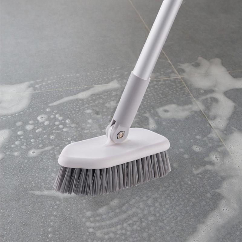 Mop Combination Cleaning Set, Broom, Wiper, Clothes Fork, Bathroom Floor Brush, Glass Cleaner, One Pole, Detachable and Washable