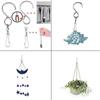 10 Pcs S Shaped Organization Rotating Garden Hanging Hook Swivel Hook Hanger Clip