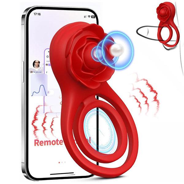 Rose-Toy Bluetooth APP РљРѕР»СЊС†Рѕ РґР»СЏ РїРµРЅРёСЃР° Р’РёР±СЂР°С‚РѕСЂ РґР»СЏ РјСѓР¶С‡РёРЅ Р‘Р»РѕРєРёСЂРѕРІРєР° СЃРїРµСЂРјС‹ РњСѓР¶СЃРєРёРµ РєРѕР»СЊС†Р° РґР»СЏ РїРµРЅРёСЃР° Р—Р°РґРµСЂР¶РєР° СЌСЏРєСѓР»СЏС†РёРё РЎРµРєСЃ-РёРіСЂСѓС€РєРё РґР»СЏ РїР°СЂ