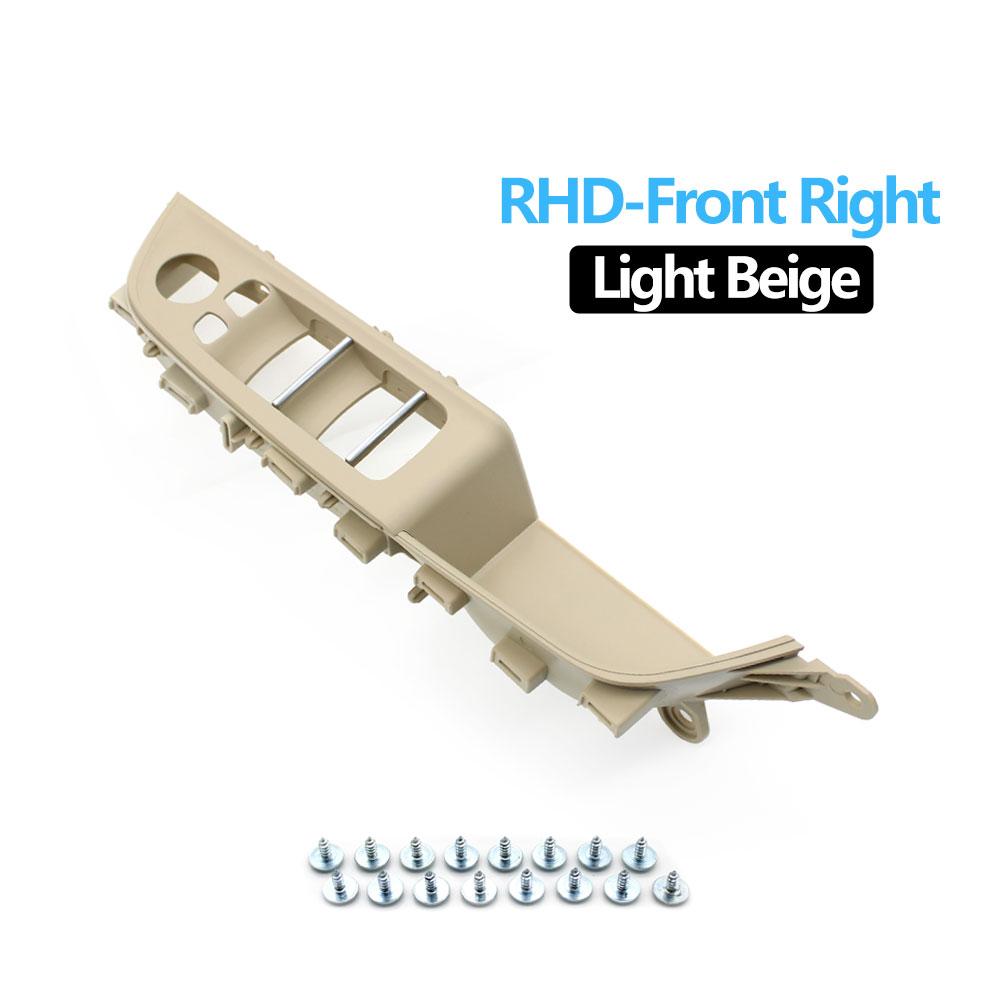 LHD RHD Car Interior Front Left Right Door Pull Handle Window Lifter Switch Panel Cover Trim For BMW 6 Series GT G32 2017-2022