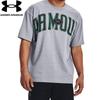 UA OVERSIZE SUMMIT HW SS Steel Light Heather Greenwood SM [Under Armour]