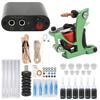 Complete Tattoo Starter Kit Tattoo Machine Gun 6 Inks Power Supply Pedal Needles Grips for Beginner