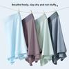 Men's Summer Silk Mesh Antibacterial Breathable Seamless Mid Rise Straight Lined Underwear