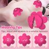 Nipple Toys Sex Vibrator Silicone Lightweight Invisible Nipple Toy Vibrating Nipple Clamps Adult Sex Toy for Women Couples
