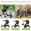 40KG Erweiterter Kinder-Stehpedal Kinder-Zusatzpedal-Adapter Trittbrett Kinderwagen-Board Kinderwagen-Verbinder