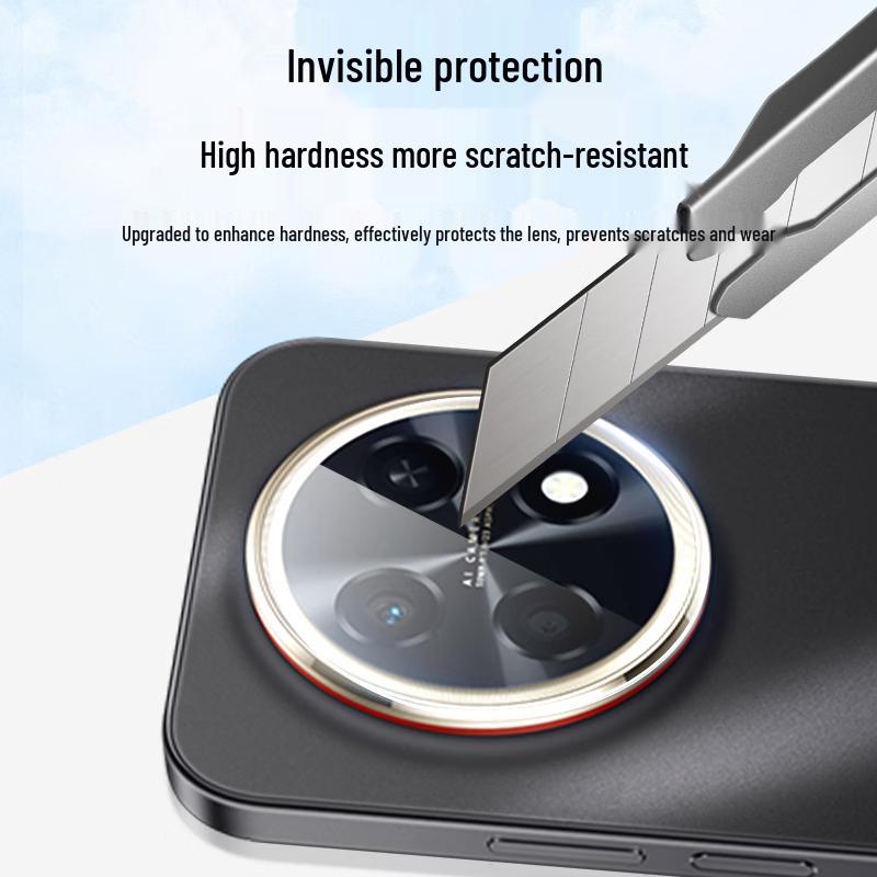 Langling Huawei Enjoy 90 Pro Max HD Tempered Glass Camera Lens Protector (2-Pack)