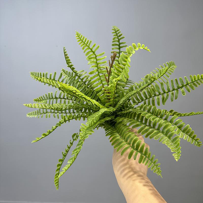 21 listů Simulované listy kapradiny Umělé rostliny Plevel Perské listy kapradiny Rostlinná stěna DIY Terénní úpravy Domácí dekorační doplňky