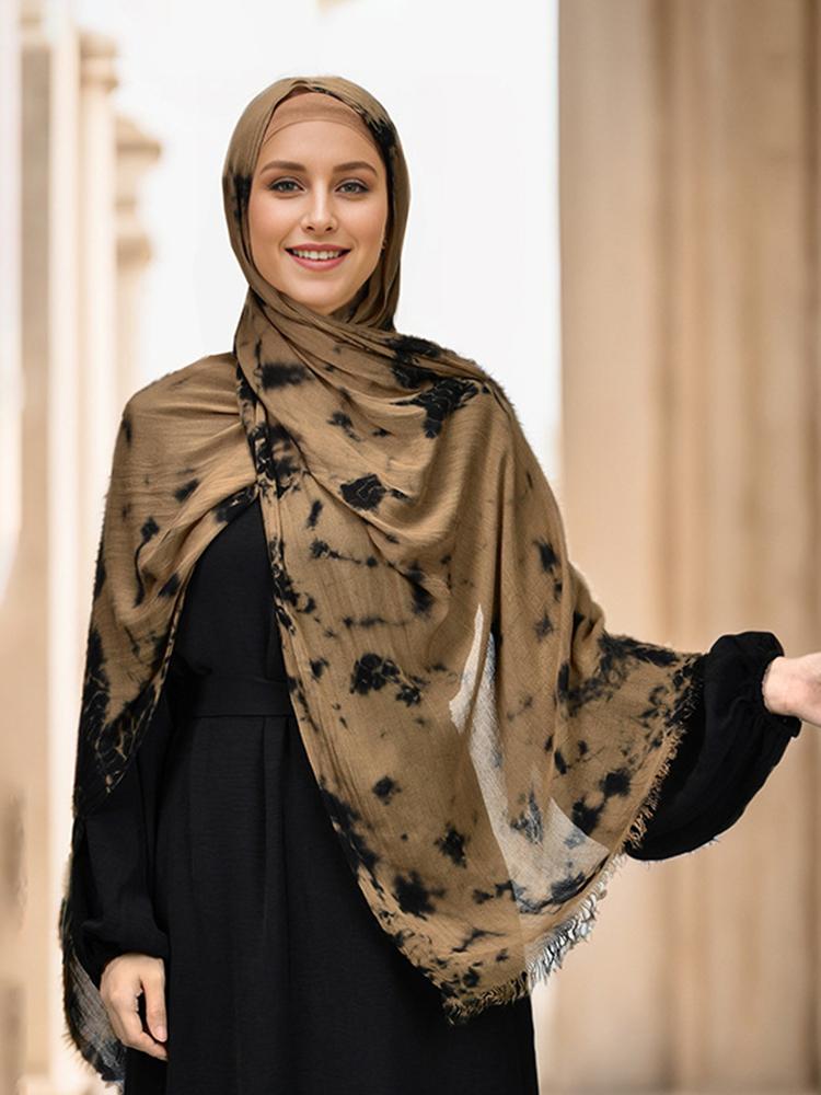 Elegant Women Vintage Print Silk Scarf Headscarf Beach Wrap Shawl Sunscreen Bandana Hijab Mujer Bohemian Scarve Pareo Summer New