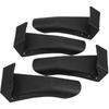 Jadeshay 4Pcs Jaw Protectors Guard Protective Covers for Tire Changer Clamp Cover Jaw Protectors for Tire Changers (Bent Angle)