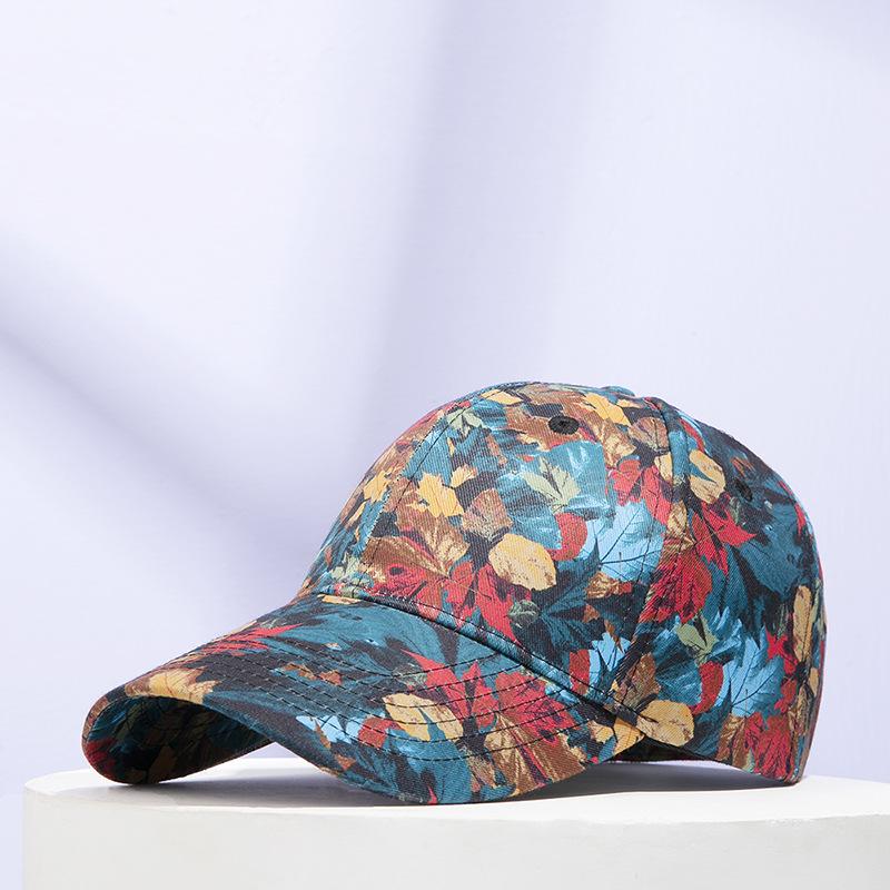 Новая бейсболка с термотрансферной печатью и цветочным принтом — фото 3