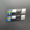 1Pc 3D Metal AWD Sweden Flag Crown Logo Rear Trunk Emblem Badge Sticker Decals For V40 V60 C30 S60 S80 S90 XC90 XC60 XC40
