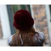 Ladies Winter Imitation Mink Hat Fur Fur Fur Outdoor Fashion Cotton Hat Top Hat Jazz Hat Warm
