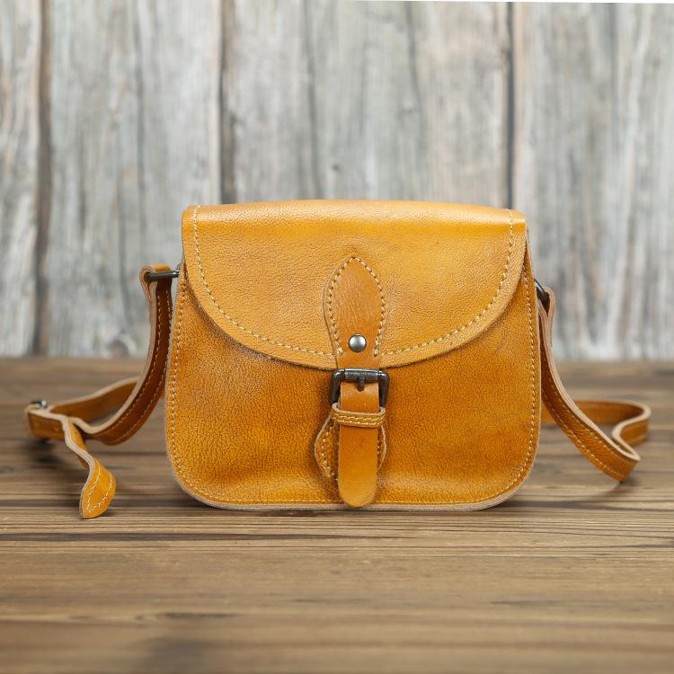 

Модный корейский стиль, женский маленький рюкзак кроссбоди из натуральной кожи