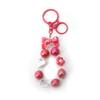 Buntes Blume Perlen Handy und Tasche Schlüsselanhänger Lanyard