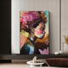 African Woman Abstract Art Canvas Paintings Africane Girl Africa Art Posters and Prints Wall Art Pictures for Living Room Decor