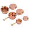 1:12   Cookware Set Miniature Simulation Pan Boiler Doll House Kitchen Accessory