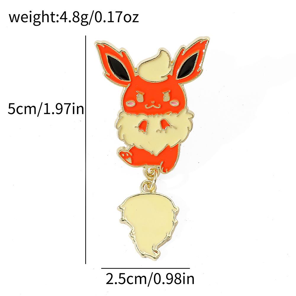 Uroczy Kreatywny Metalowy Emblemat Pokémon Broszka ze Stopu Pokémon Pin Akcesoria