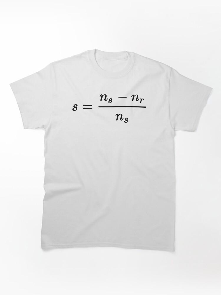 Slip factor in induction motors Classic Unisex T-Shirt