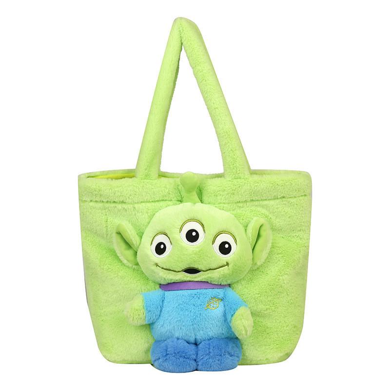 Threeeyed Monster Plush Backpack Stuffed Toy Purse For Girls Handbag Stylish