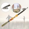 Mini Portable Carbon Retractable Super Hard Sea Fishing Fish Pole Rod (1.8m)