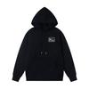 Unisex Oversized Cotton Hoodie With Minimalist Letter Embroidery Streetwear Casual Pullover Fall