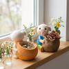 Food Safe Silicone Pig Carrying Sacks Mould Handmade Candle Crafting Tool Irregular Shape