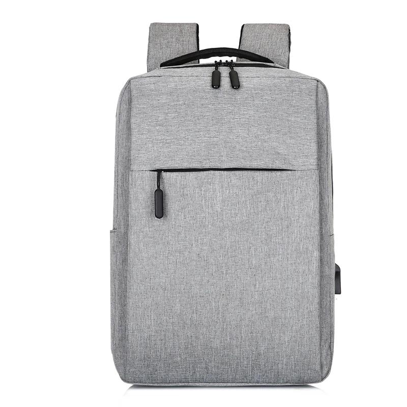 15.6 Inch Laptop Men Backpack Nylon Travel Male Laptop Backpack Usb Charging Computer School Backpacks Waterproof Bag For Men