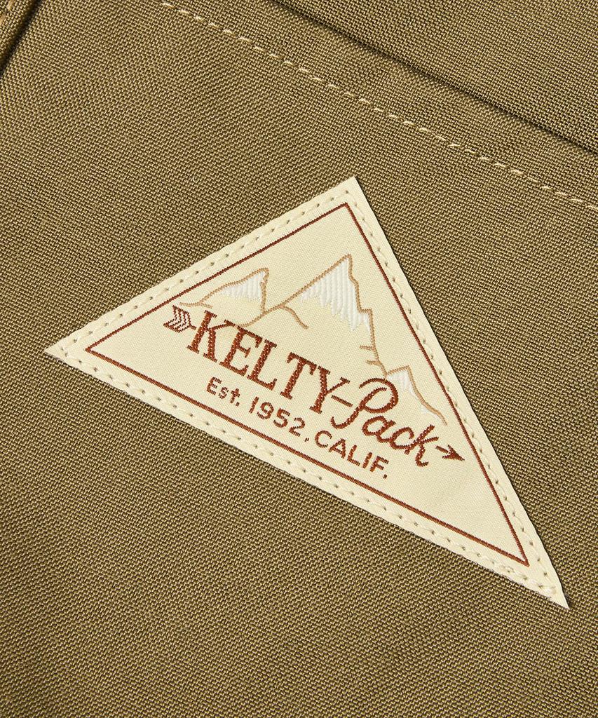 KELTY Classic Tote Small Tote Bag with Multiple Pockets, 2-Way, 3259266325, Coyote Brown X Natural