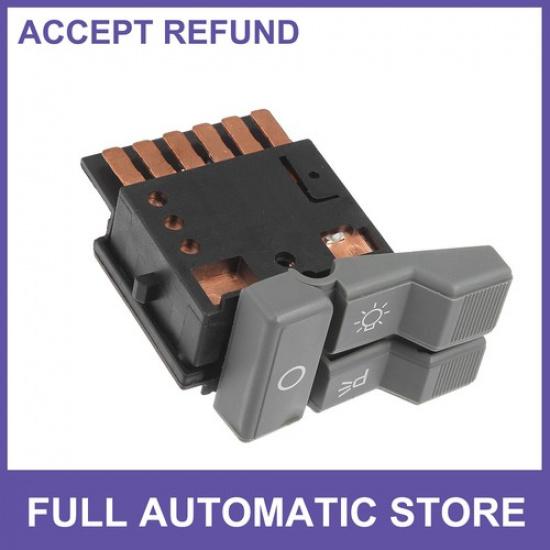 Front Headlamp Switch 19245374 Single  for GMC C1500 1990-1994 Gray