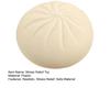 Steamed Bun Squeeze Toy Large Stress Relief Toy Slow Rebound Memory Foam Realistic Bun Shape Cute Desk Toy with Detachable Mini Steamer