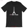 I Love New York Eiffel Tower Best T Shirt Prankster Gag Funny Humor France Pride Lover Adventurer Pun Prank Outfit Idea Graphic