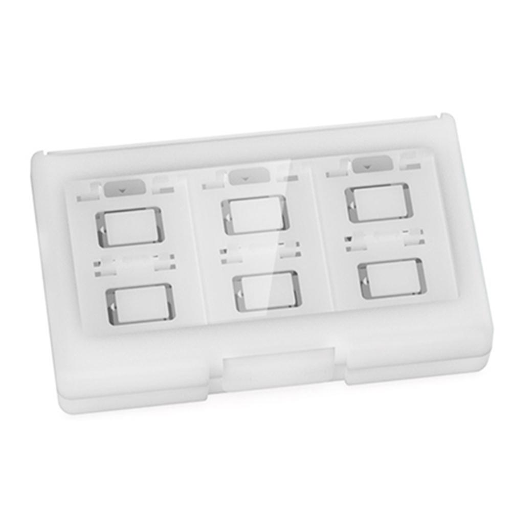 

24 In 1 Game Card Hard Case ABS Game Card Storage Case Hard Shell Cover Box Protective Cover for Nintendo for Switch 2 белый