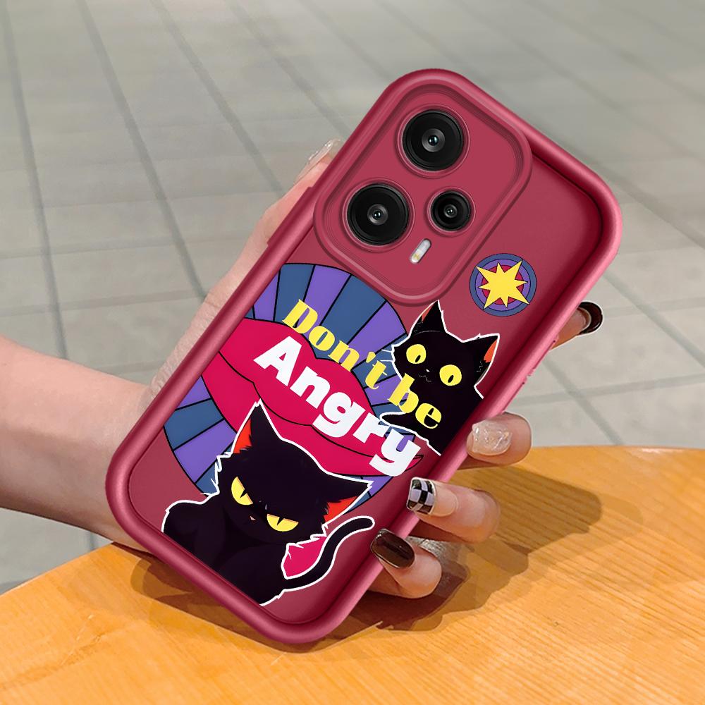 

Мягкий силиконовый квадратный чехол с рисунком лестницы для телефона, полное покрытие, противоударный защитный резиновый чехол для камеры для Xiaomi Redmi Xiaomi 12T темно-красного