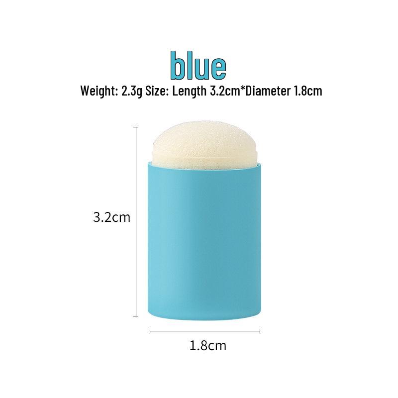 Vintage Journal Ink Pad Blending Tool with DIY Sponge Finger Cot and Lace Ruler - Available In 5 Colors for Stamping, Smearing, and Coloring.