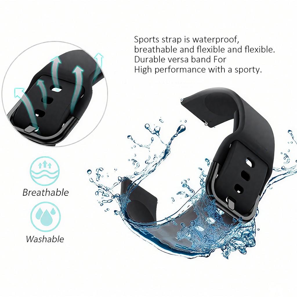 Silicone Strap & PC Case + Tempered Glass for Xiaomi Watch 5 Full Shell Screen Protector Bumper Cover Strap Smart Accessorie Set