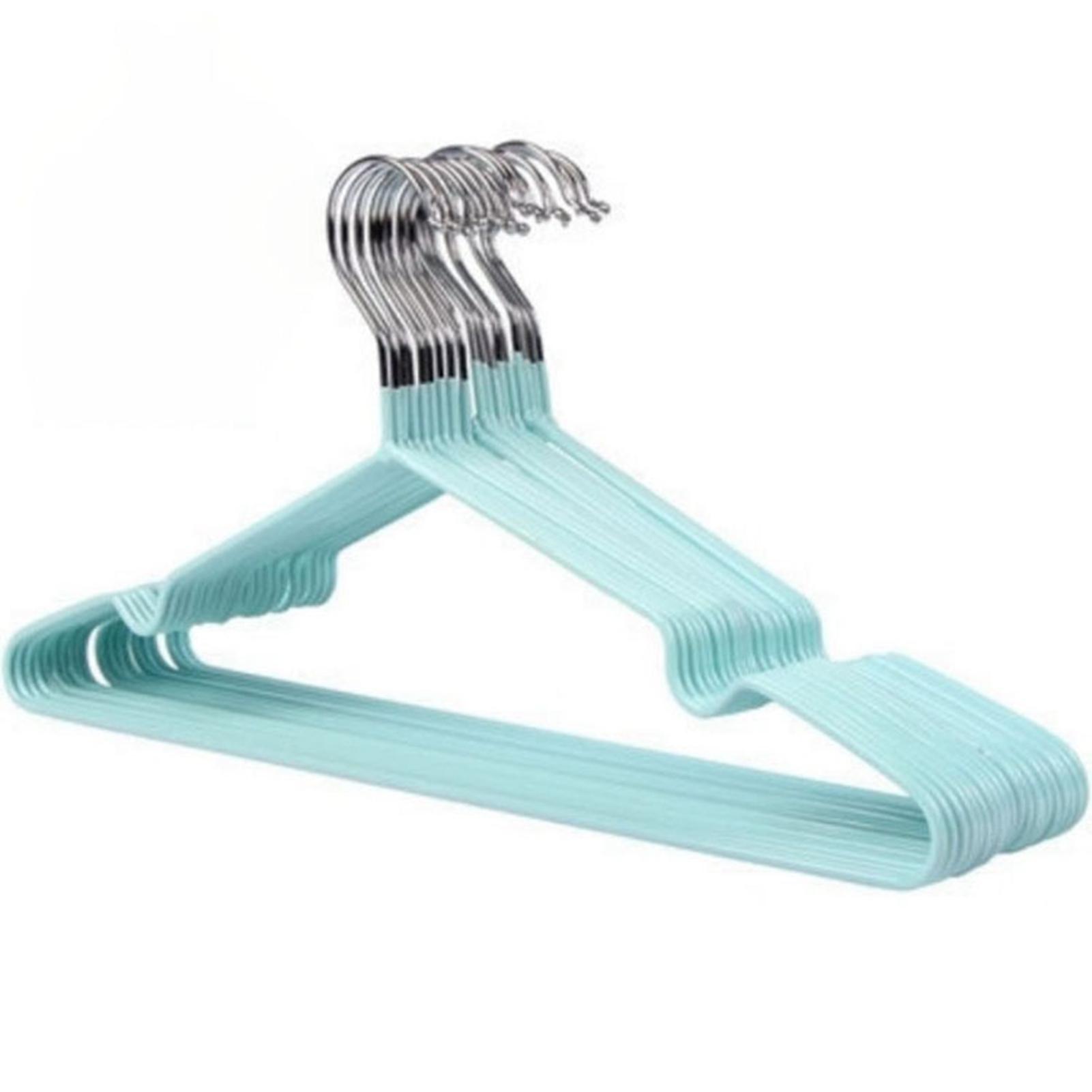 

Clothes Hangers Prevent Slip Space Saving Heavy Duty Dry Wet Thick Clothes Hangers for Home Dormitory зелёный