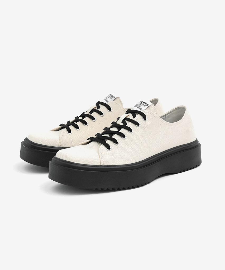 Wetheroad Wtrd3600 Liquid Square Toe Sneakers Ivory [230~290Mm]