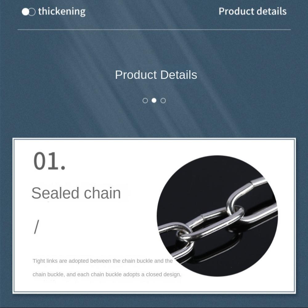 Stainless Stee Security Door Chain Home Sliding Fastener Anti Theft Lock Guard Latch