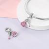 Copper Sewing Series Measuring Tape Scissors Buttons Hair Dryer Pendant Beads Charms Fit Bracelets Diy Jewelry Gift